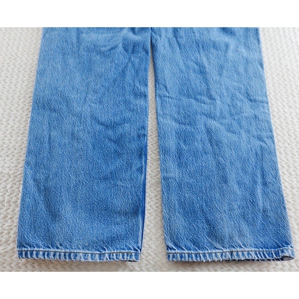 vintage Carhartt Mens Denim Jeans Size 33x32 - Picture 13 of 14